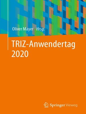 cover image of TRIZ-Anwendertag 2020